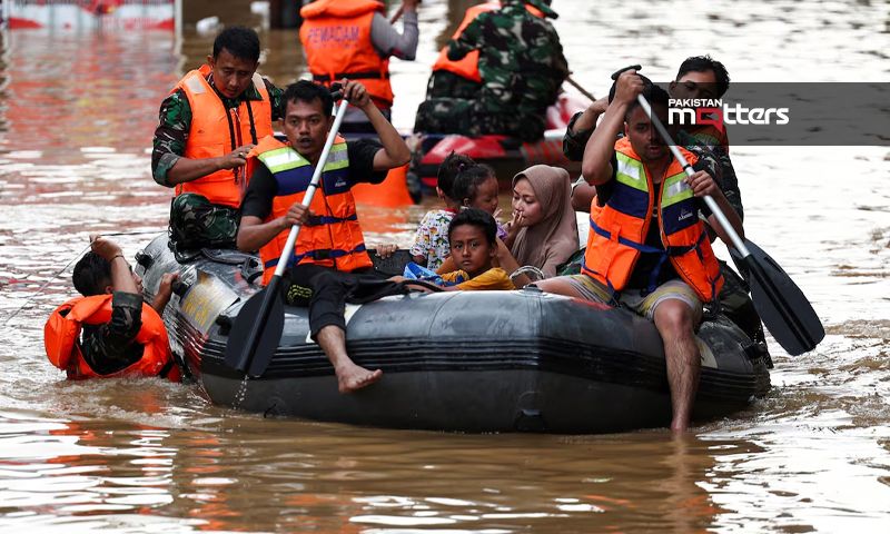 Flood in jakarta