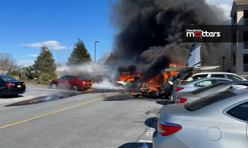 Plane crash.
