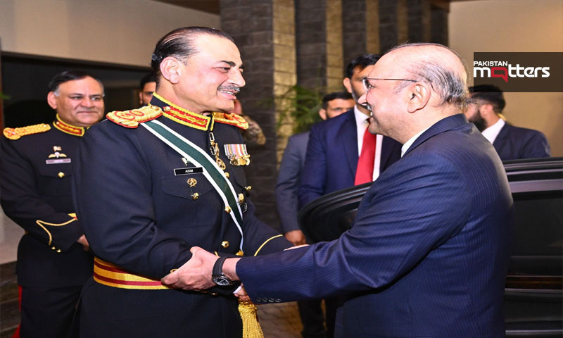 Army chief zaerdari