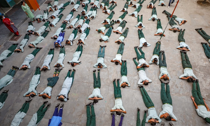 Indian drill.