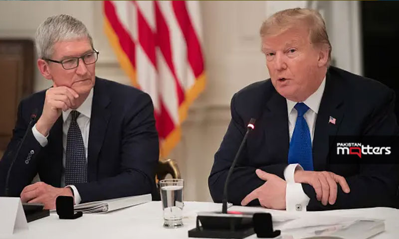Trump & apple coe