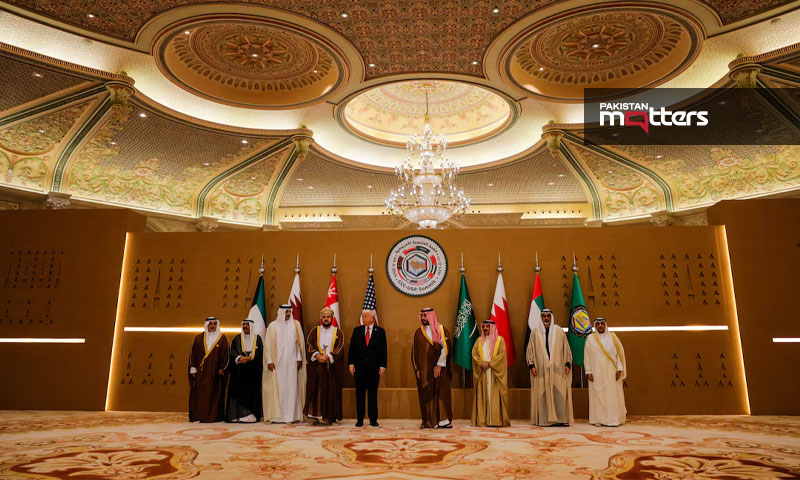 Trump meets syria president
