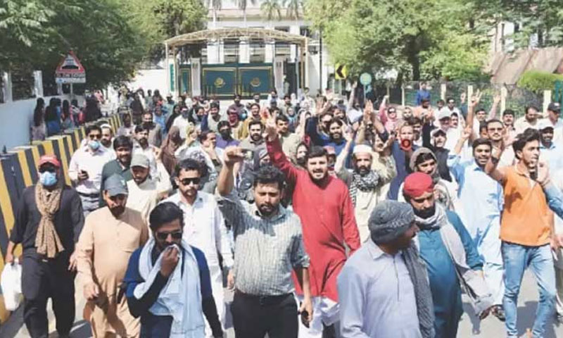 Doctors protest