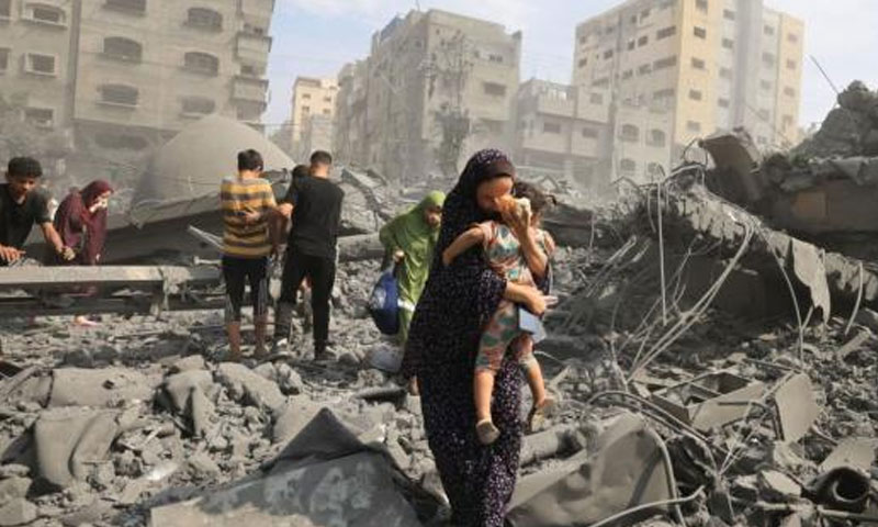 Gaza right now