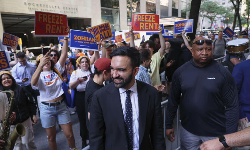 Aoc endorses zohran mamdani for new york city mayor wsj