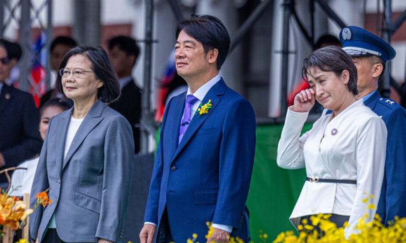 As taiwan's new president takes office,
