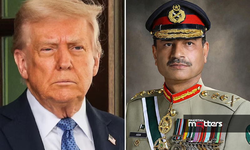 Asim munir trump