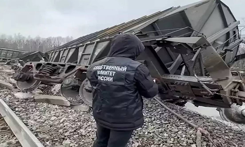 Bridge on train
