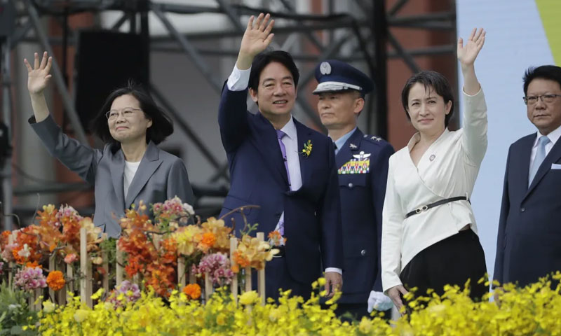 China starts 'punishment' drills around taiwan days after new president takes