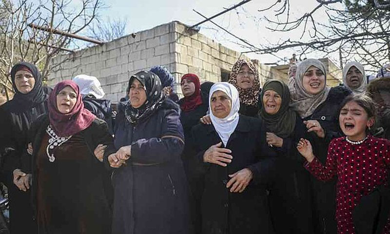Death toll in syria tops