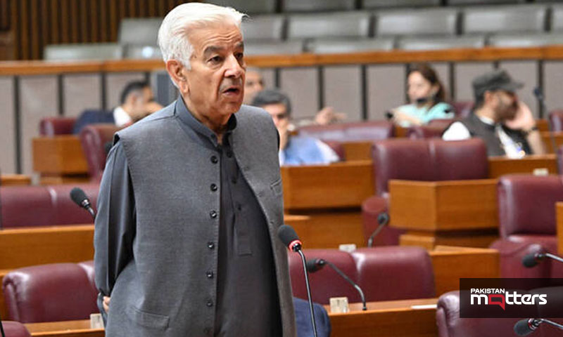 Defense minister khawaja asif