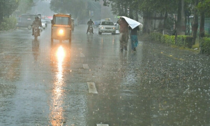 Heavy rain
