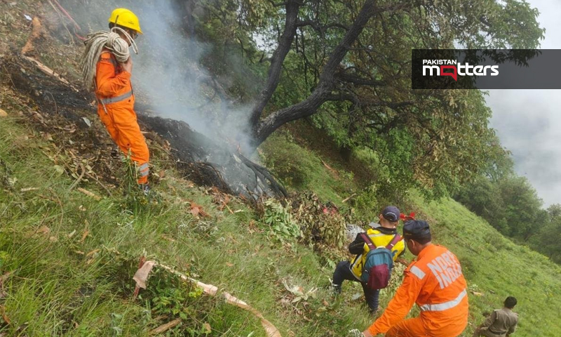Helicopter crash