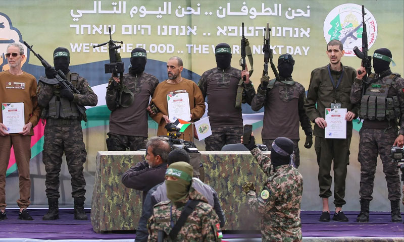 Israeli delegation returns from ceasefire talks, hamas releases 3 hostages in frail condition