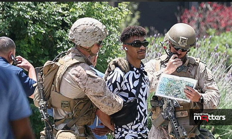Marines carry out