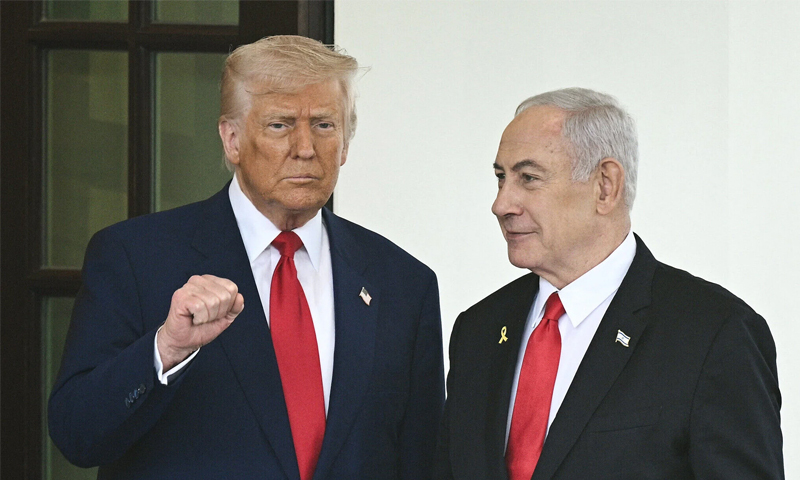 Netanyahu and trump