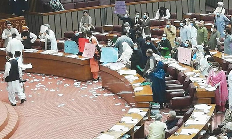 Protest in assemblies iii