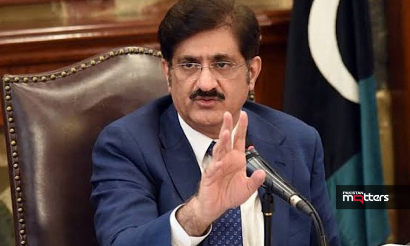 Sindh chief minister syed murad ali shah