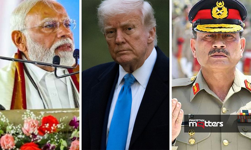 Trump, asim munir, modi