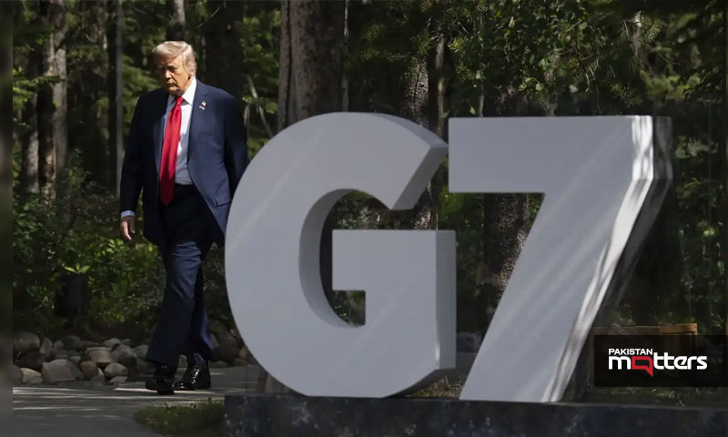 Trump to depart the g7 early as conflict
