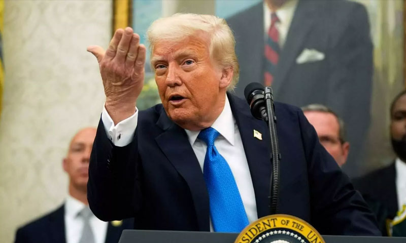 Trump to depart