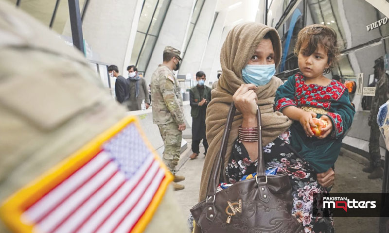 Afghans in uae refugee
