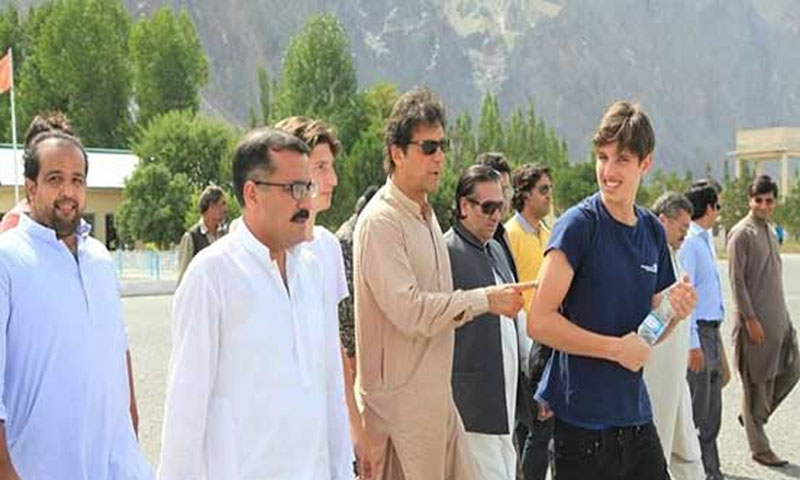 Imran khan prevented from calling sons