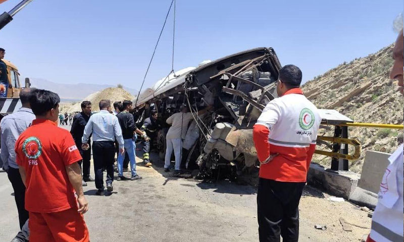 Iran buss accident ii