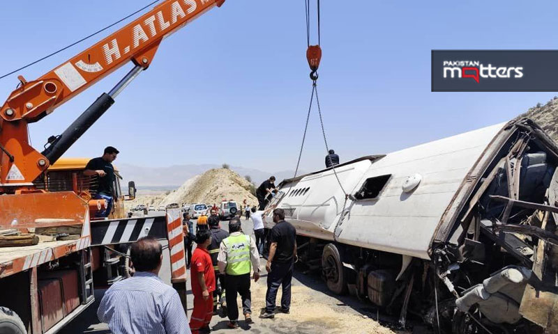 Iran buss accident
