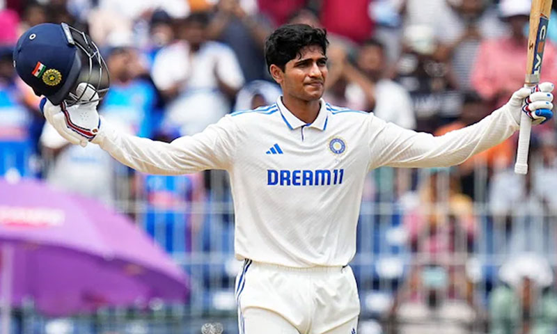 Shubman gill will bat at