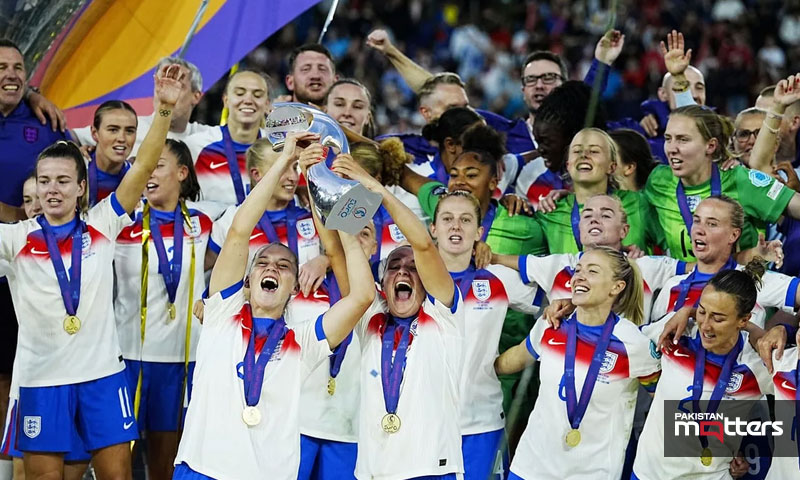 The english women's football team won the euros title, and the bank holiday was in full