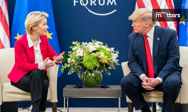 Trump with un leader
