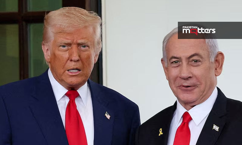 Trump with yahu