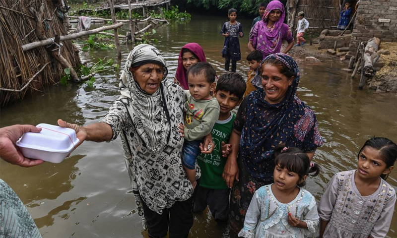 Flood in punjab.