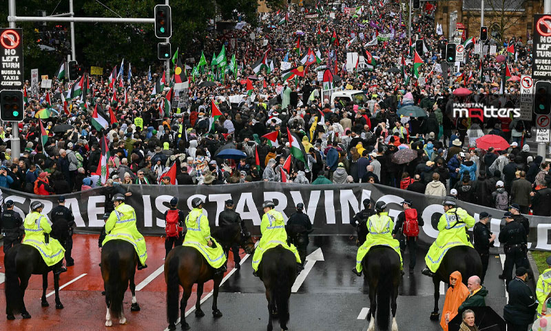 Gaza march
