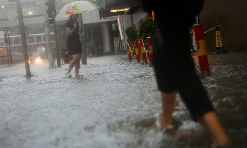 Hong kong rains'