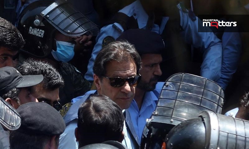 Imran arrested