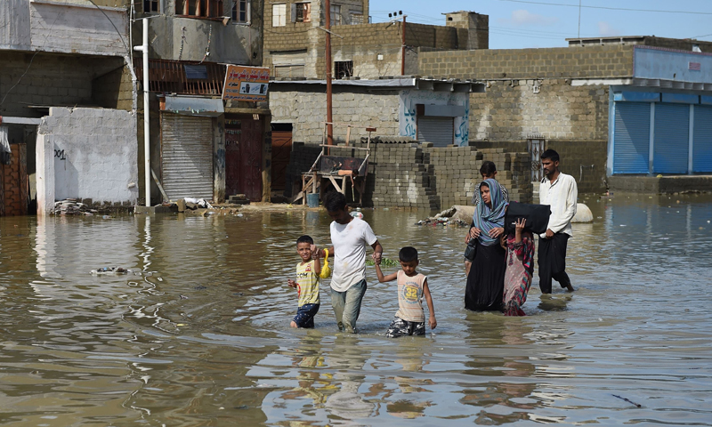 Karachi flood..