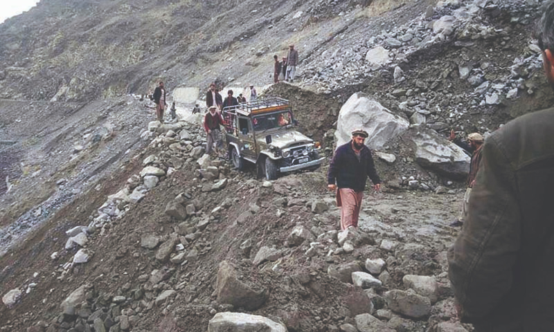 Land sliding
