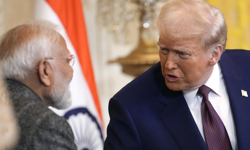 Modi trump.