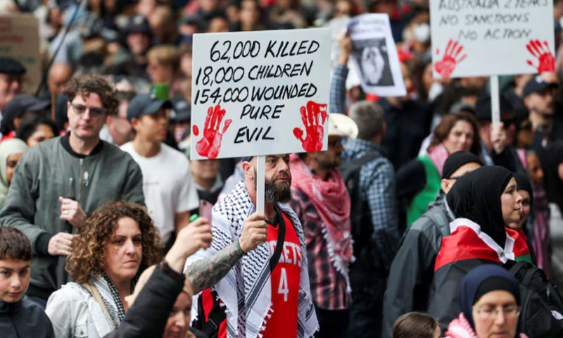 Protest in austrilia