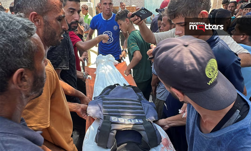 Jurnalist killed in gaza