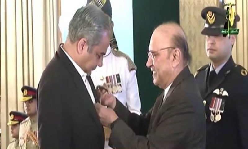 Mohsin naqwi with zardari