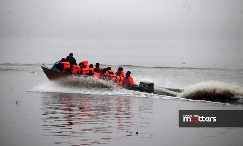 Boat accident